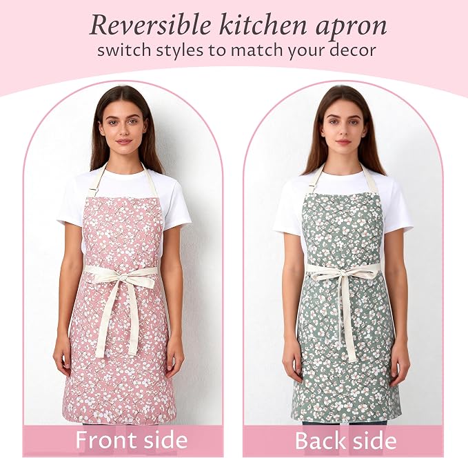 Aoomzoon Kitchen Aprons for Women - Image 2