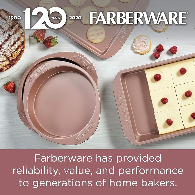 Farberware Nonstick Bakeware Baking Pan / Nonstick Cake Pan, Round - Image 6