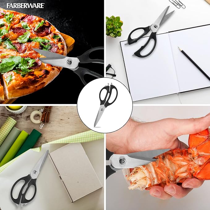 Farberware 4-in-1 Kitchen Scissors - Image 8