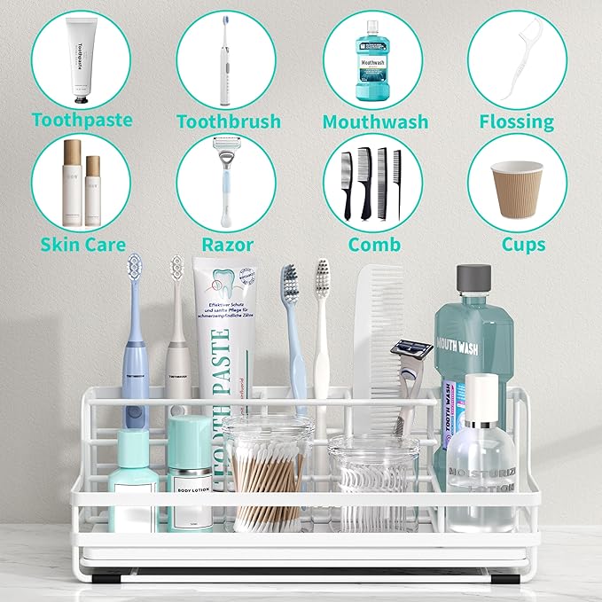 HapiRm Toothbrush Holders for Bathroom - Image 2