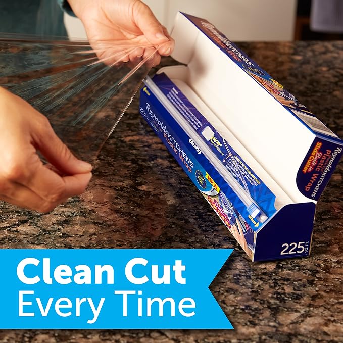 Reynolds Kitchens Quick Cut Plastic Wrap, 225 Square Feet - Image 3