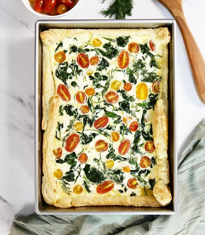 USA Pan Bakeware Rectangular Cake Baking Pan, 9 x 13 inch, Nonstick & Quick - Image 2