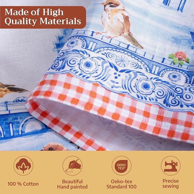 Maison d' Hermine 100% Cotton Apron - Image 3