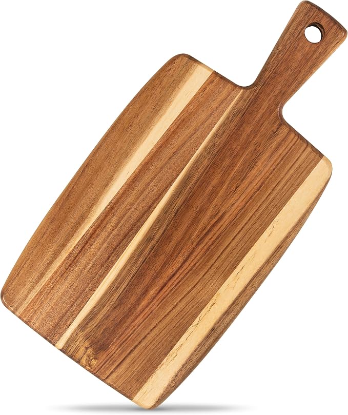 Acacia Wood Cutting Board and Chopping Board by HomeBeets