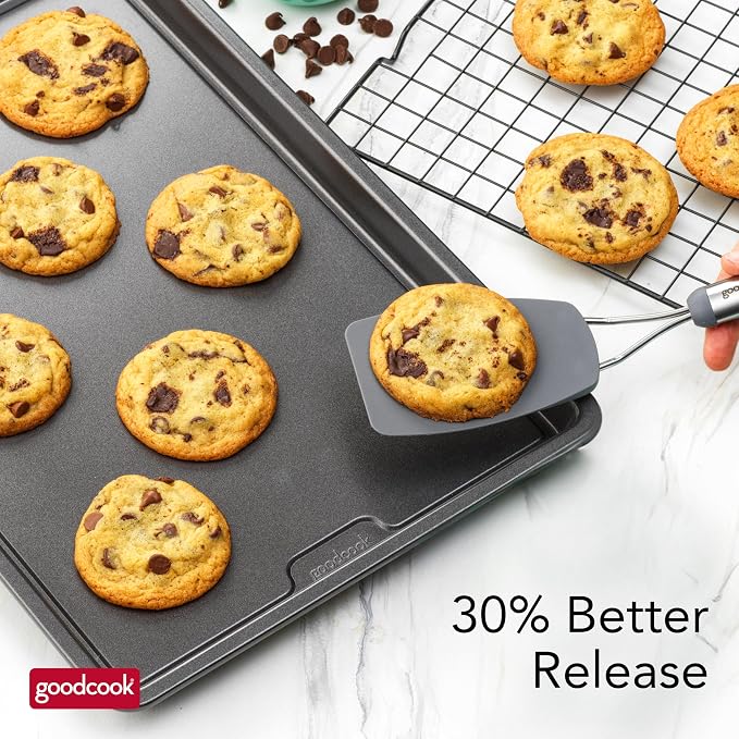 GoodCook PRO Large Baking Sheet Pan Nonstick Warp & Scratch-Resistant - Image 7