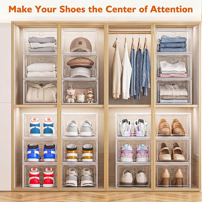 Thickened Clear Shoe Storage Organizer - Image 7