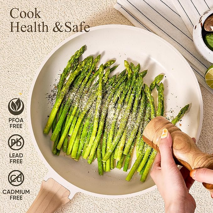 CAROTE 21Pcs Pots and Pans Set, Nonstick Cookware Sets - Image 4