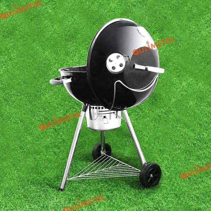 QuliMetal Grill Lid Holder for Weber Charcoal Kettle Grill 22.5 Inch and 18.5 - Image 3