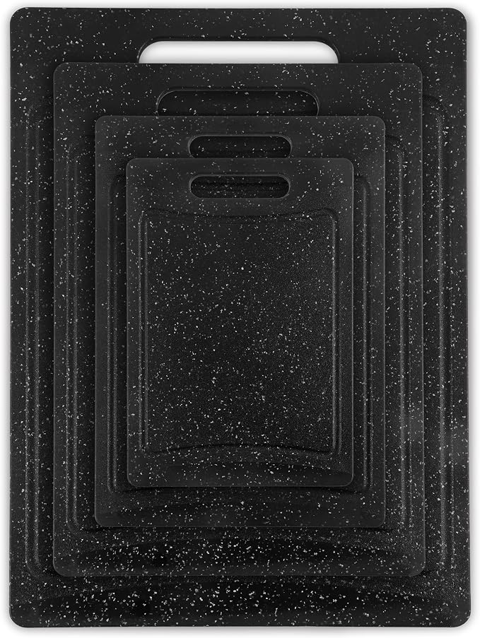 COOK WITH COLOR Non-Slip Cutting Board Set – Kitchen Essentials with Easy Grip - Image 7