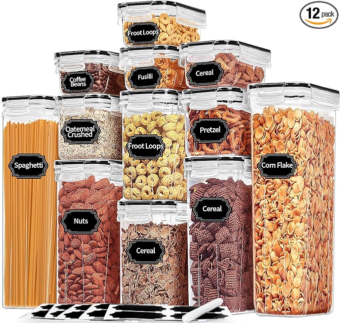 PRAKI Airtight Food Storage Containers by PRAKI
