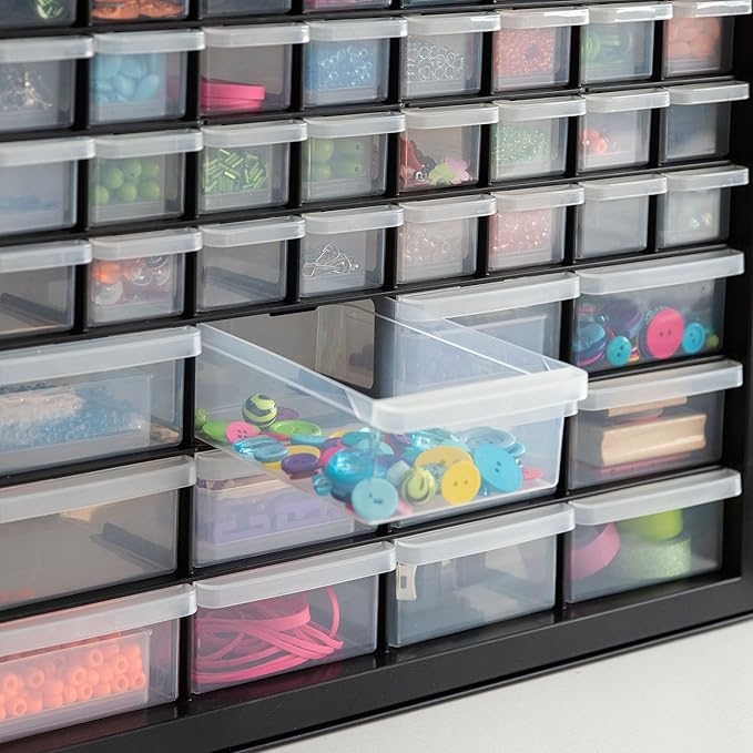 IRIS USA Small Parts Storage, Made in USA, 44-Drawer Organizer - Image 6