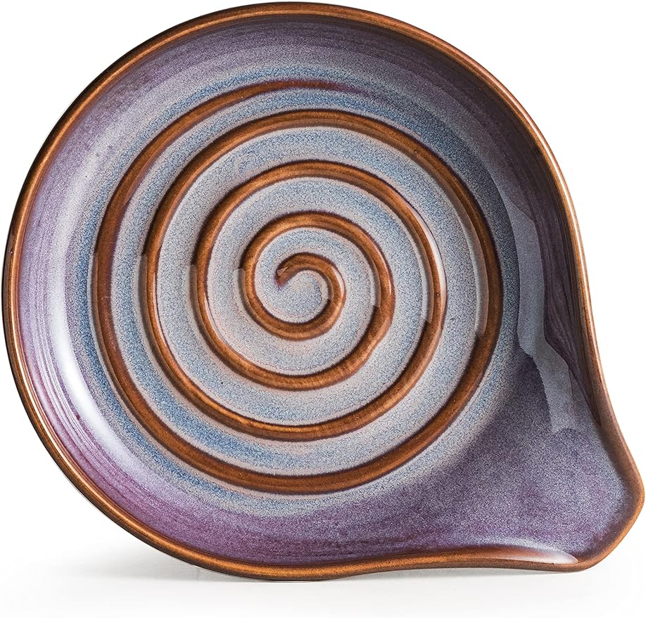 Spoon Rest, Ceramic Spoon Holder - Image 2