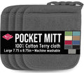 RITZ Terry Pocket Mitt & Hot Pad: Unparalleled Heat Resistant, Durable 100% by Ritz+Foodservice