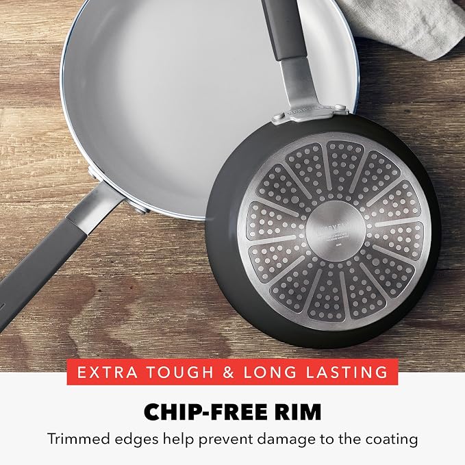 GreenPan x Bobby Flay 13 Piece Nonstick Cookware Pots and Pans Set, PFAS-Free - Image 11