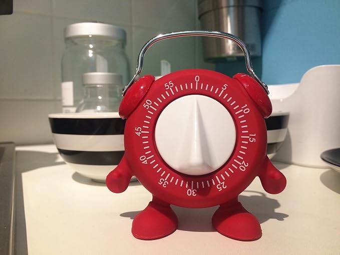 Kitchen Timer, 60 Minutes Countdown Cooking Teaching Egg Potty Training Wind Up - Image 2