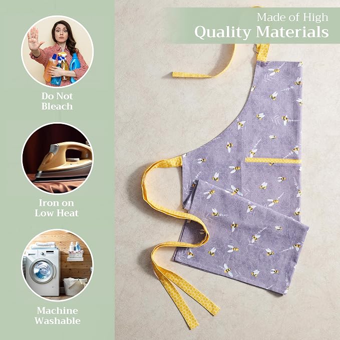 Maison d' Hermine 100% Cotton Apron - Image 3