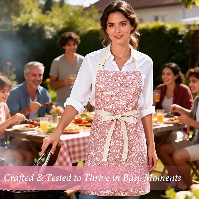 Aoomzoon Kitchen Aprons for Women - Image 7