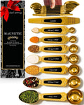 Gold Magnetic Measuring Spoons by STYLEDSETTINGS