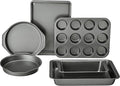 Amazon Basics 6 Piece Nonstick Carbon Steel Bakeware Set by AmazonBasics