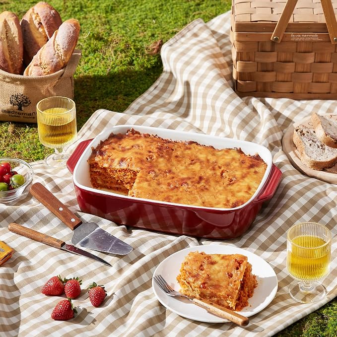 Lareina Large Ceramic Casserole Dish - Image 5