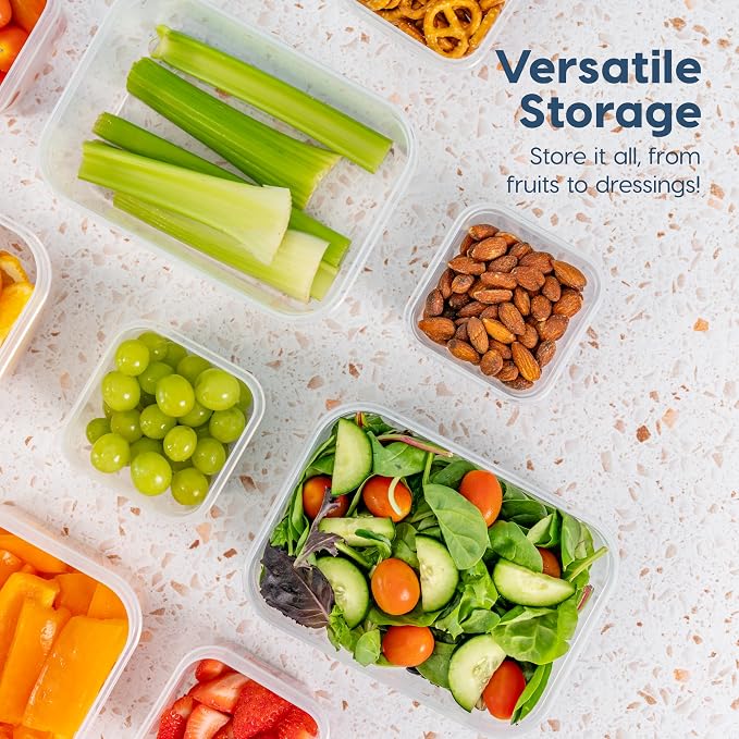 IRIS USA 44 PC Plastic Food Storage Containers - Image 10