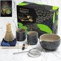 TEANAGOO 9 Pcs Matcha Whisk Set, Ceramic Matcha Set, Matcha Kit by TEANAGOO