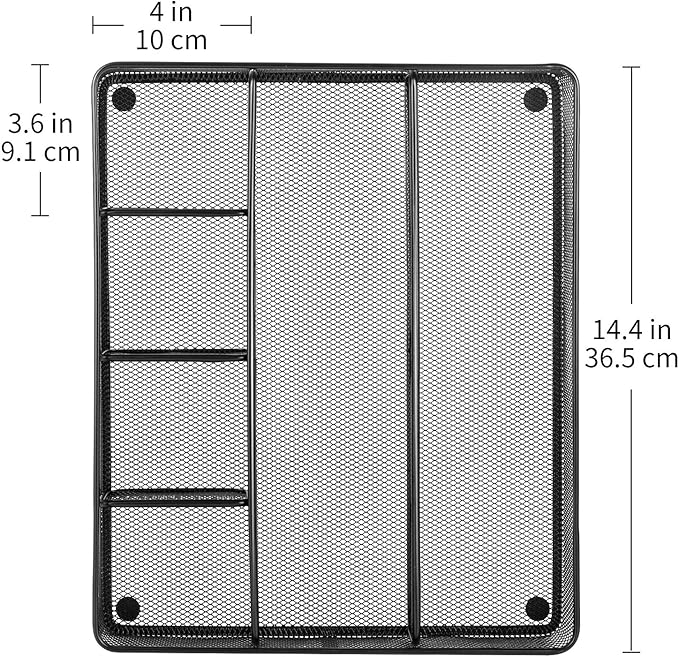 Amazon Basics Mesh Desk Drawer Organizer - Image 5
