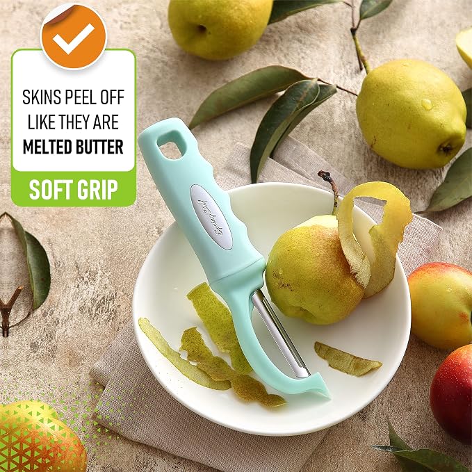 Spring Chef Premium Swivel Vegetable Peeler - Image 4