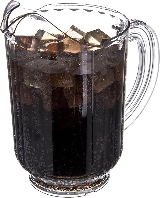 Carlisle FoodService Products 554607 Restaurant-Style SAN Plastic Pitcher - Image 2