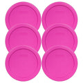 Pyrex 7201-PC 4 Cup Pink Food Storage Replacement Lids by Pyrex