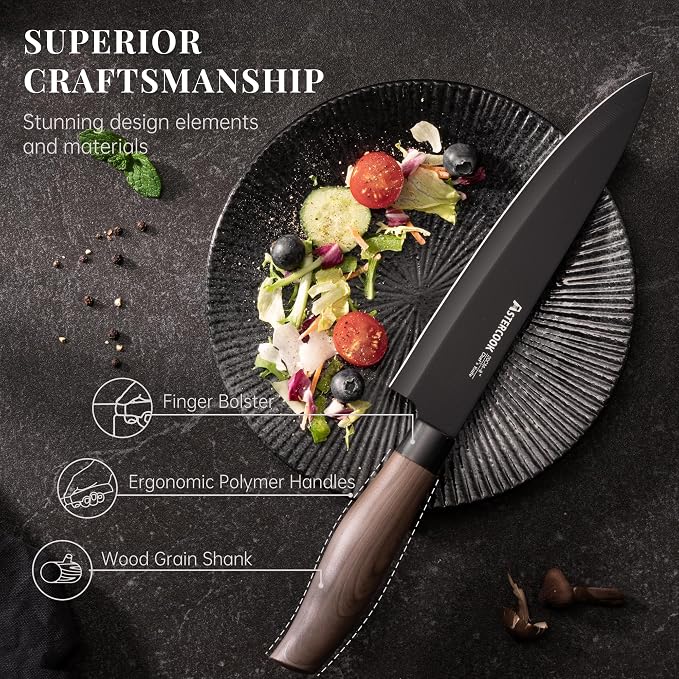 Astercook Knife Set, 6-Piece Kitchen Knife Set - Image 5