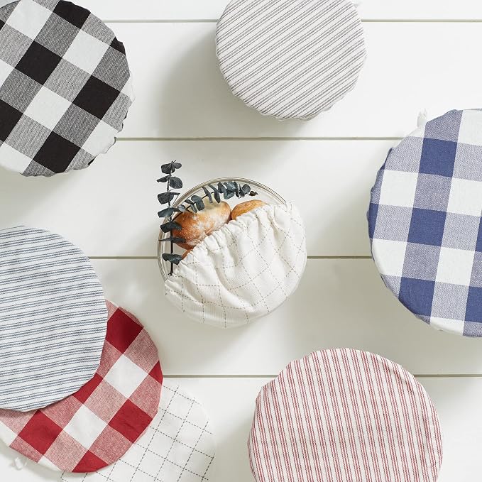 DII Reusable Cloth Bowl Cover Collection Machine Washable, Cotton - Image 6