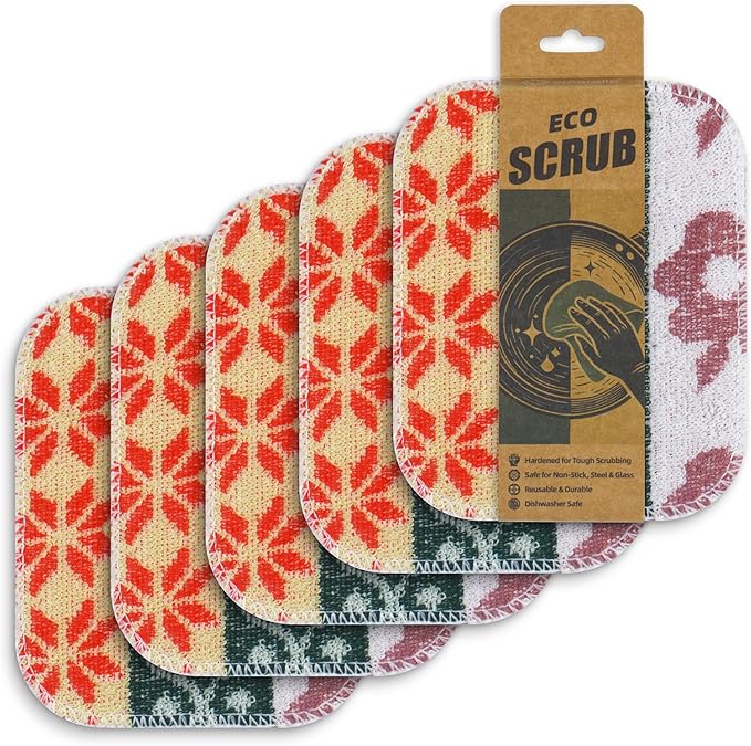 Amarelle Scrub, Eco-Friendly Reusable Dish Scrubbers by Amarelle