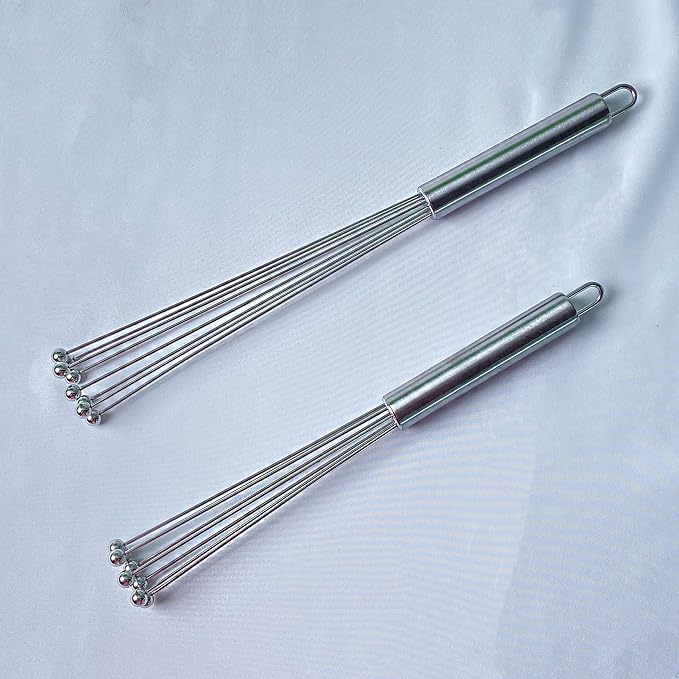 Whisk Set, Stainless Steel Ball Whisk Kitchen Tools Ideal by Unknown