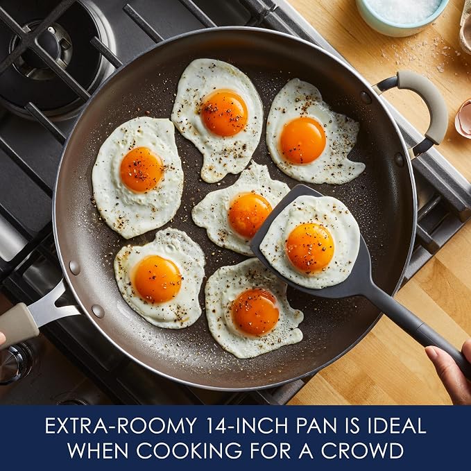 Rachael Ray Cook + Create Nonstick Frying Pan/Skillet - Image 5