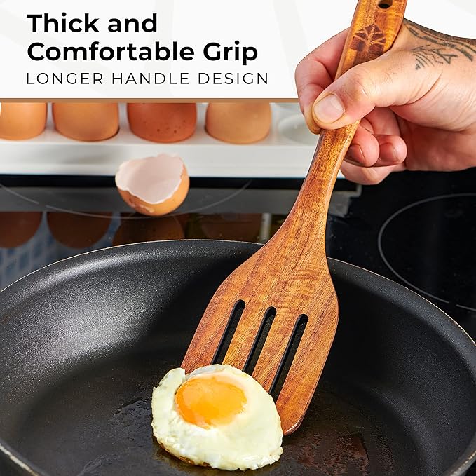 Wooden Spatula for Cooking - Image 4