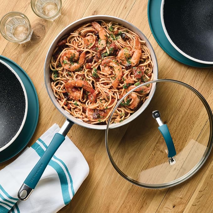 Rachael Ray Cucina Ceramic Nonstick Saute Pan - Image 8