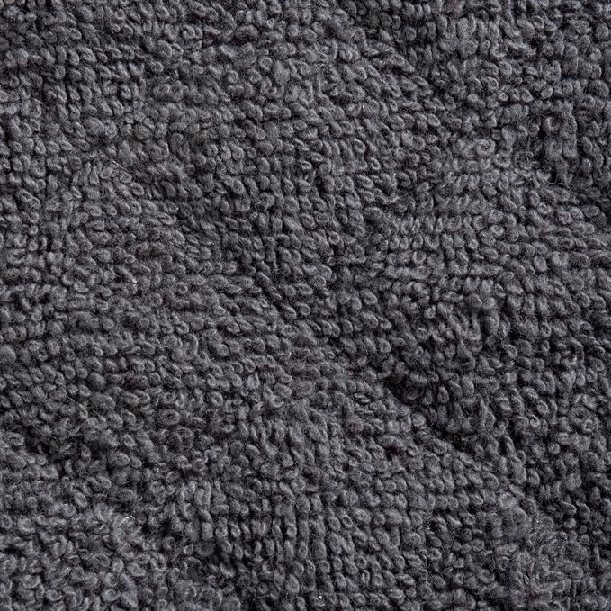 DII Basic Terry Collection Quilted 100% Cotton, Mineral Gray, 3 Piece - Image 4