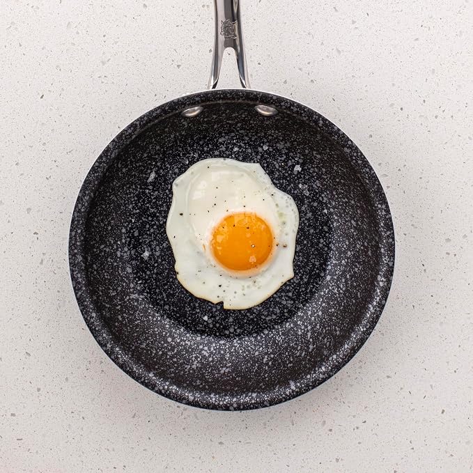 Nordic Ware Basalt Aluminum Saute Skillet, Ceramic Coating - Image 2