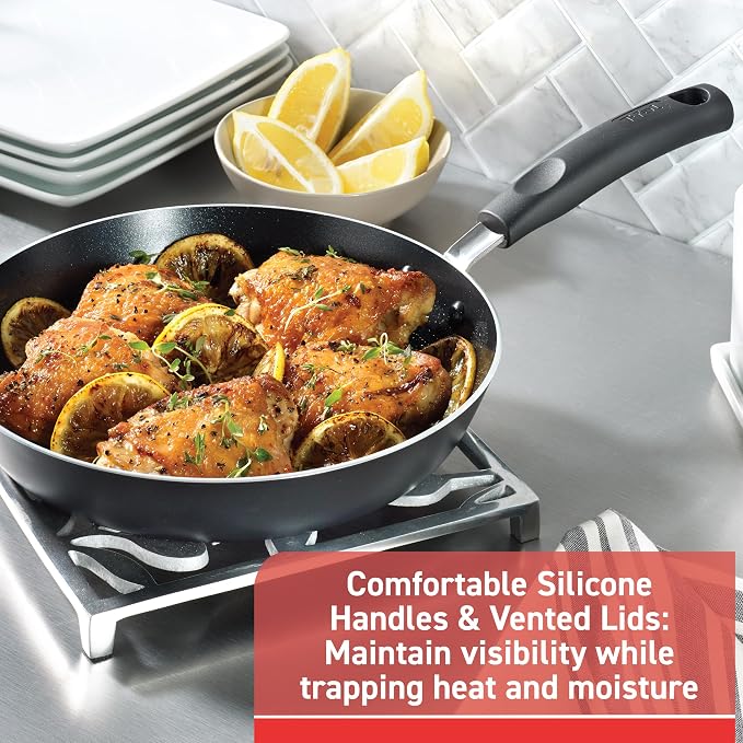 T-fal 20 piece set of Signature Nonstick Cookware - Image 8