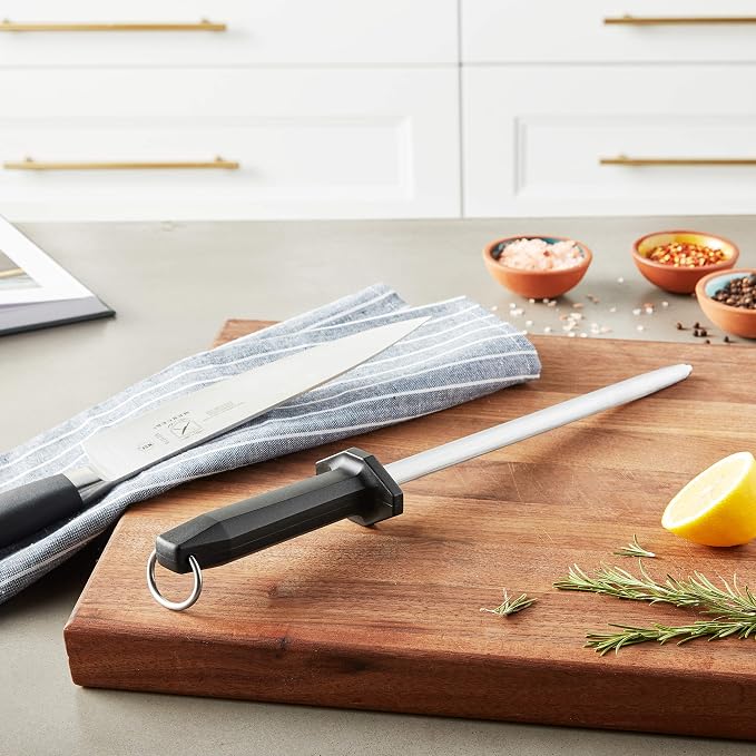 Mercer Culinary German Honing Steel, 10 Inch - Image 5