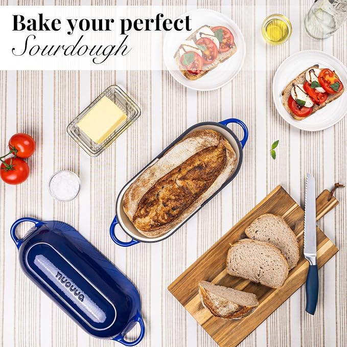 Enamelled Cast Iron Bread Loaf Pot – Dutch Oven - Image 7