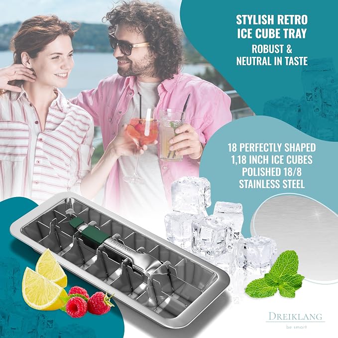 Stainless Steel Polished Ice Cube Tray - Image 2