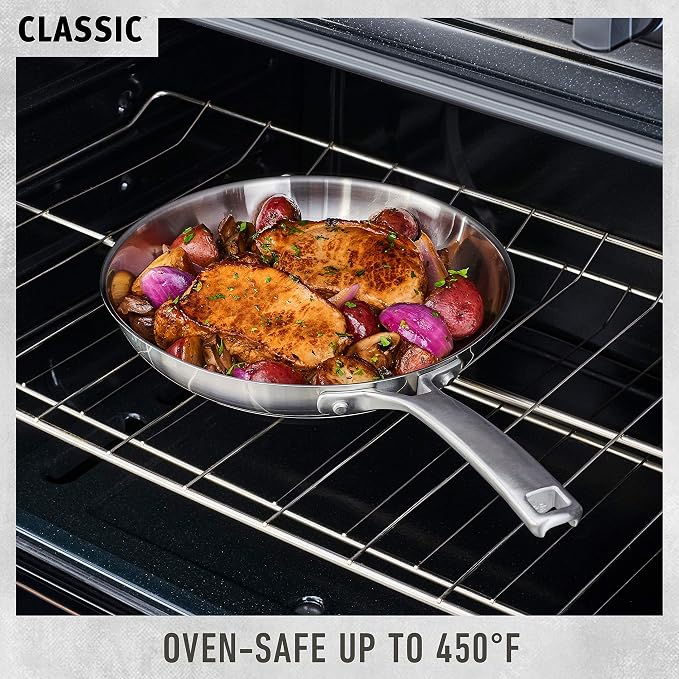 Calphalon Classic Stainless Steel Sauce Pan, Impact-Bonded Aluminum Base - Image 5