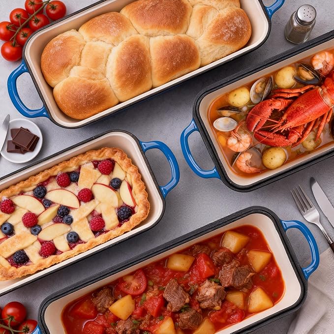 11x5 Inch Cast Iron Loaf Pan - Image 5