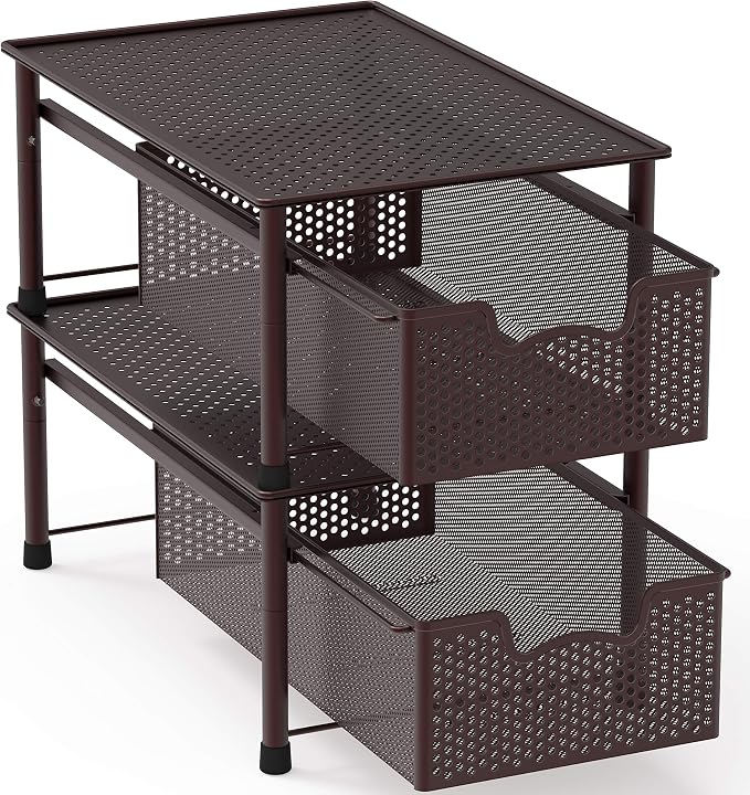Simple Houseware Stackable Cabinet Basket Drawer Organizer - Image 4