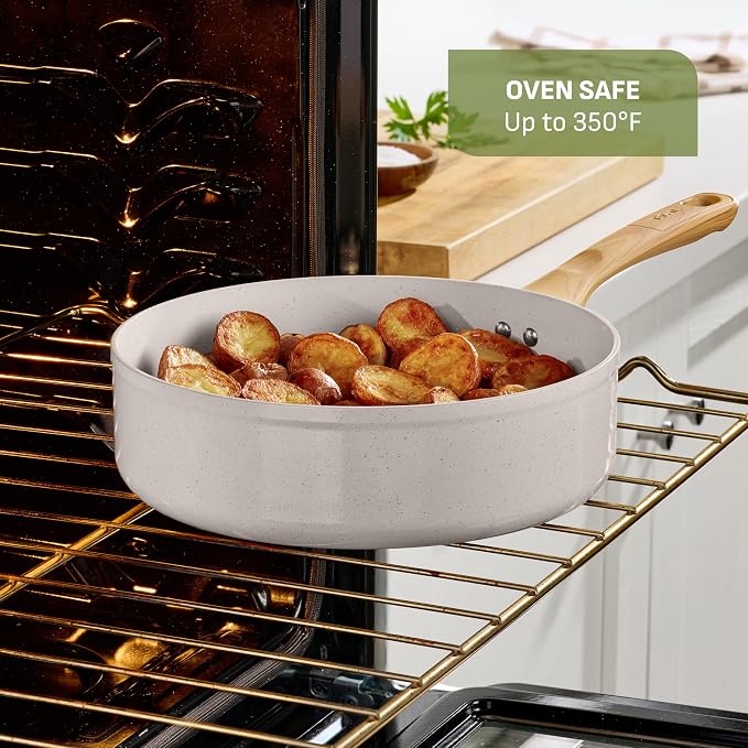 T-fal Revive Ceramic Nonstick Saute Frying Pan - Image 7