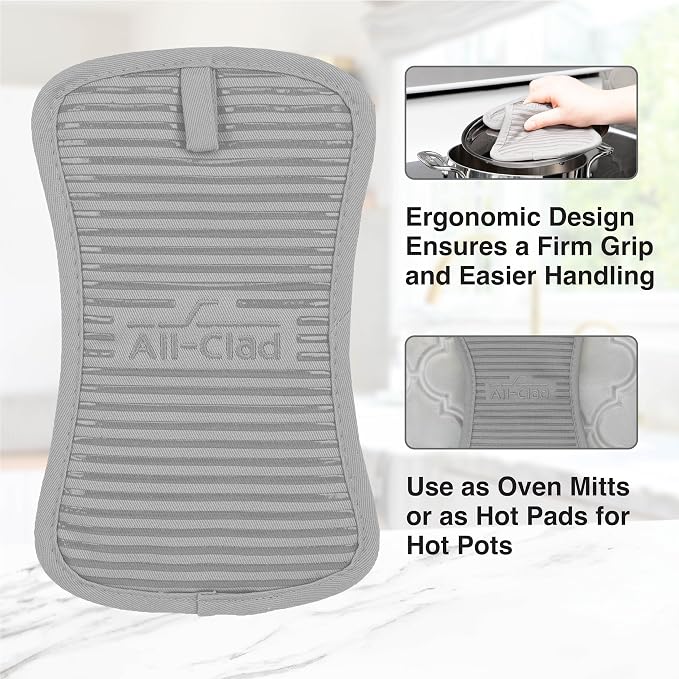All-Clad Premium Pot Holder & Hot Pad: Heat Resistant to 500 Degrees - Image 3