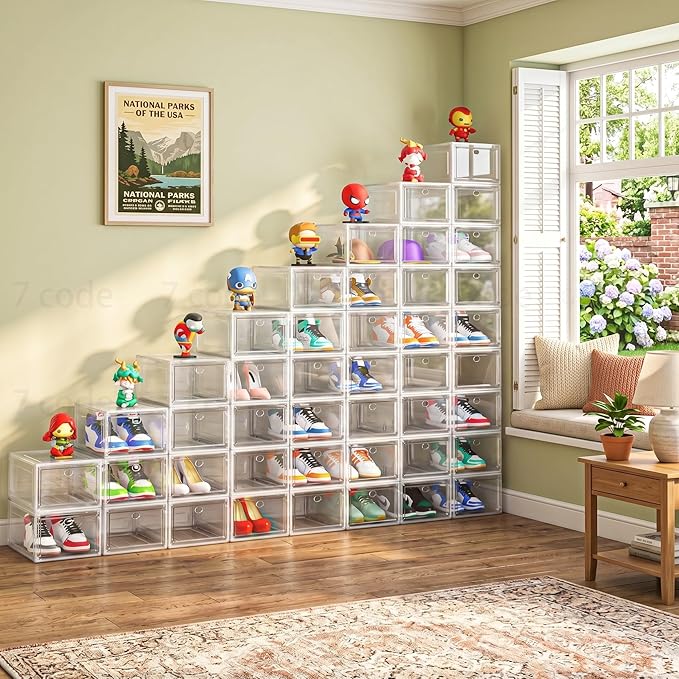 Thickened Clear Shoe Storage Organizer - Image 2