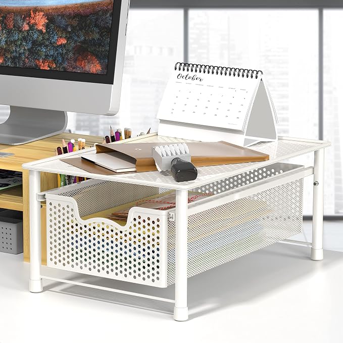 Simple Houseware Stackable Cabinet Basket Drawer Organizer - Image 3